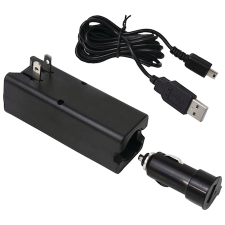 Rand Mcnally 3-in-1 Universal Charger 0-528-00278-3